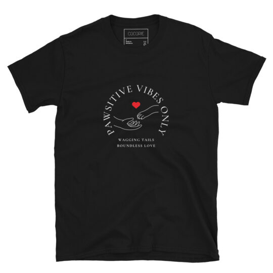 Pawsitive Vibes Short-Sleeve Unisex T-Shirt