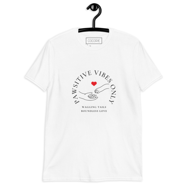 Pawsitive Vibes Short-Sleeve Unisex T-Shirt - Image 9