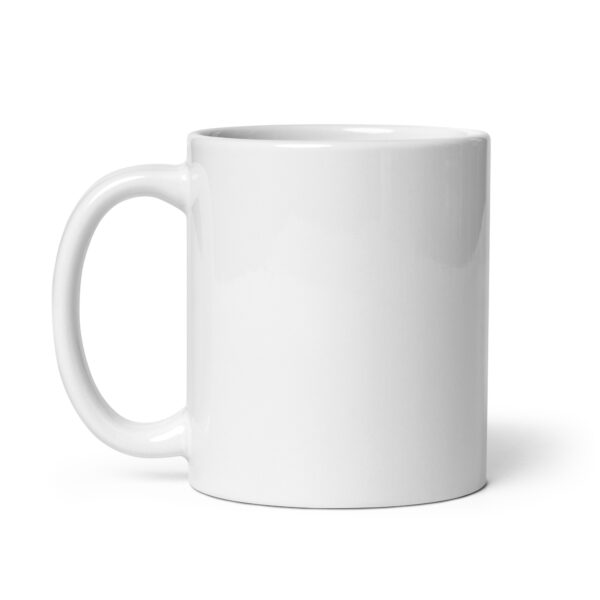 Pawsitive Vibes White glossy mug - Image 2